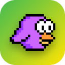 Flappy Bird Purple