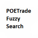 Path of Exile Trade - Fuzzy Search